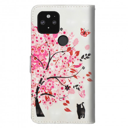 Housse Google Pixel 5 Arbre Rose Housse Google Pixel 5 Arbre Rose