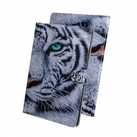 Housse Samsung Galaxy Tab A7 (2020) Tête de Tigre Housse Samsung Galaxy Tab A7 (2020) Tête de Tigre
