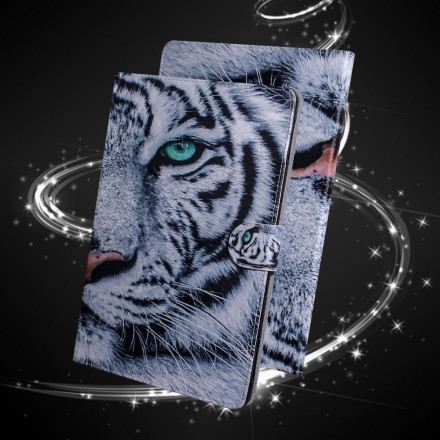 Housse Samsung Galaxy Tab A7 (2020) Tête de Tigre Housse Samsung Galaxy Tab A7 (2020) Tête de Tigre