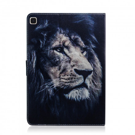 Housse Samsung Galaxy Tab A7 (2020) Tête de Lion