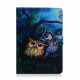 Housse Samsung Galaxy Tab A7 (2020) Peinture Hiboux Housse Samsung Galaxy Tab A7 (2020) Peinture Hiboux