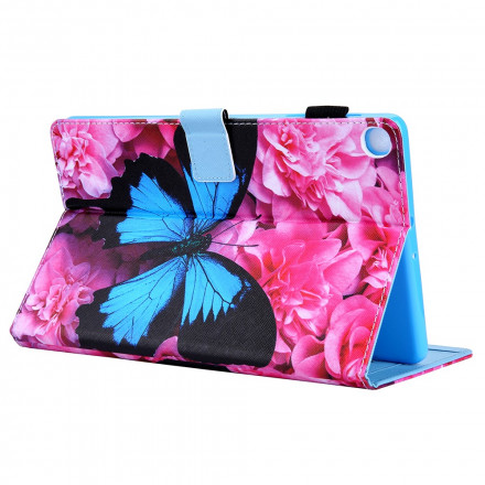 Housse Samsung Galaxy Tab A7 (2020) Papillon Floral Housse Samsung Galaxy Tab A7 (2020) Papillon Floral