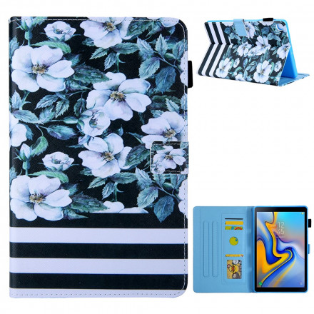 Housse Samsung Galaxy Tab A7 (2020 Design Fleurs Housse Samsung Galaxy Tab A7 (2020 Design Fleurs