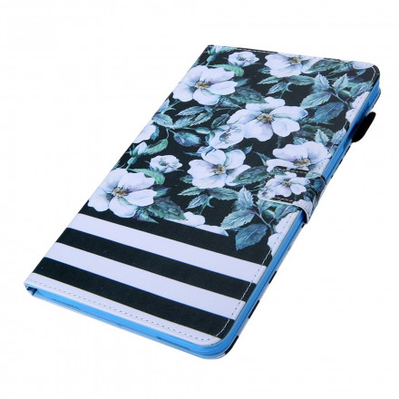 Housse Samsung Galaxy Tab A7 (2020 Design Fleurs Housse Samsung Galaxy Tab A7 (2020 Design Fleurs