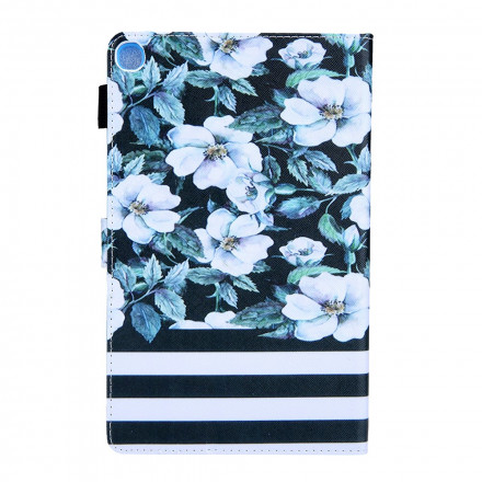 Housse Samsung Galaxy Tab A7 (2020 Design Fleurs