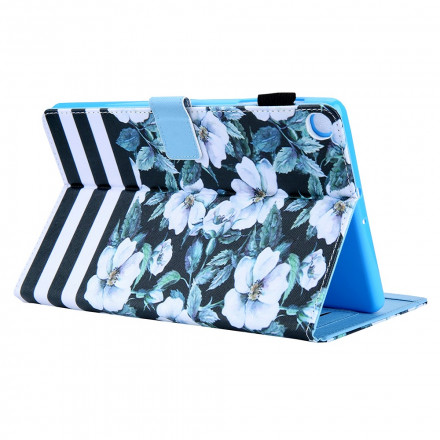 Housse Samsung Galaxy Tab A7 (2020 Design Fleurs Housse Samsung Galaxy Tab A7 (2020 Design Fleurs