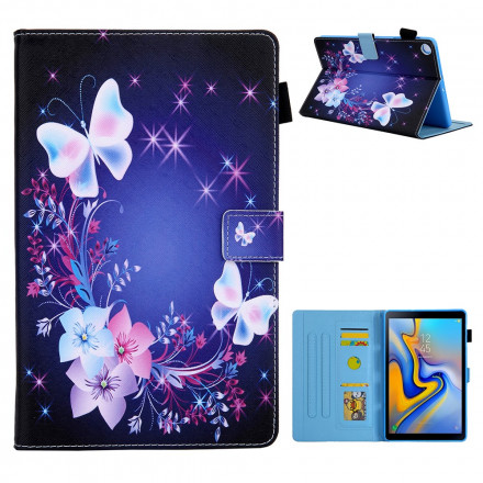 Housse Samsung Galaxy Tab A7 (2020) Multiples Papillons Housse Samsung Galaxy Tab A7 (2020) Multiples Papillons