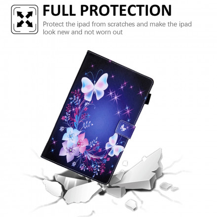 Housse Samsung Galaxy Tab A7 (2020) Multiples Papillons Housse Samsung Galaxy Tab A7 (2020) Multiples Papillons