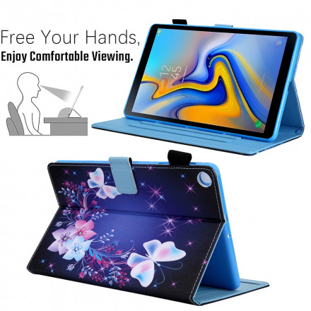 Housse Samsung Galaxy Tab A7 (2020) Multiples Papillons Housse Samsung Galaxy Tab A7 (2020) Multiples Papillons