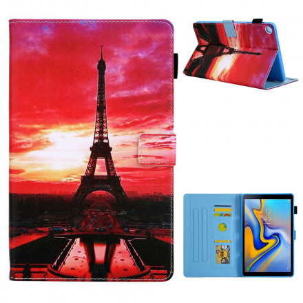 Housse Samsung Galaxy Tab A7 (2020) Sunset Tour Eiffel Housse Samsung Galaxy Tab A7 (2020) Sunset Tour Eiffel