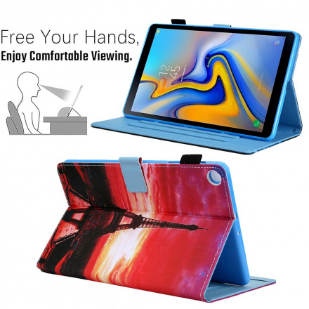 Housse Samsung Galaxy Tab A7 (2020) Sunset Tour Eiffel Housse Samsung Galaxy Tab A7 (2020) Sunset Tour Eiffel