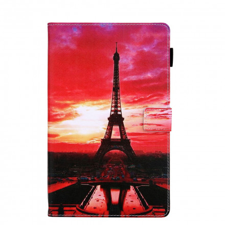 Housse Samsung Galaxy Tab A7 (2020) Sunset Tour Eiffel