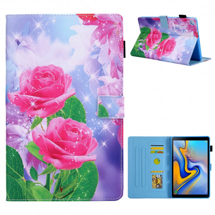 Housse Samsung Galaxy Tab A7 (2020) Fleurs de Rêve Housse Samsung Galaxy Tab A7 (2020) Fleurs de Rêve