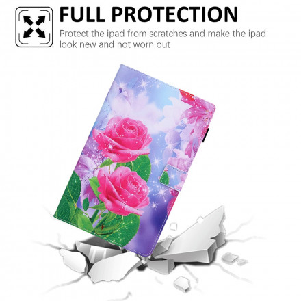 Housse Samsung Galaxy Tab A7 (2020) Fleurs de Rêve Housse Samsung Galaxy Tab A7 (2020) Fleurs de Rêve