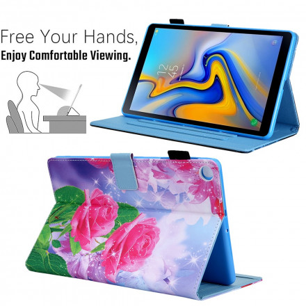 Housse Samsung Galaxy Tab A7 (2020) Fleurs de Rêve Housse Samsung Galaxy Tab A7 (2020) Fleurs de Rêve