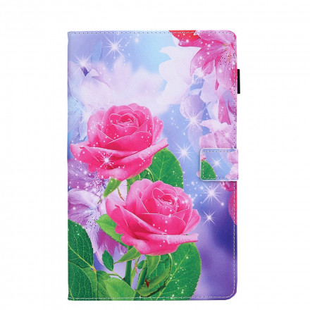 Housse Samsung Galaxy Tab A7 (2020) Fleurs de Rêve Housse Samsung Galaxy Tab A7 (2020) Fleurs de Rêve