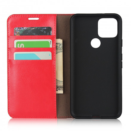 Flip Cover Google Pixel 5 Cuir Véritable Flip Cover Google Pixel 5 Cuir Véritable