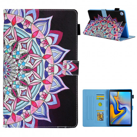 Housse Samsung Galaxy Tab A7 (2020) Mandala Graphique