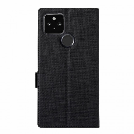 Flip Cover Google Pixel 5 Texturée VILI DMX Flip Cover Google Pixel 5 Texturée VILI DMX