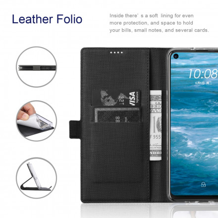 Flip Cover Google Pixel 5 Texturée VILI DMX Flip Cover Google Pixel 5 Texturée VILI DMX