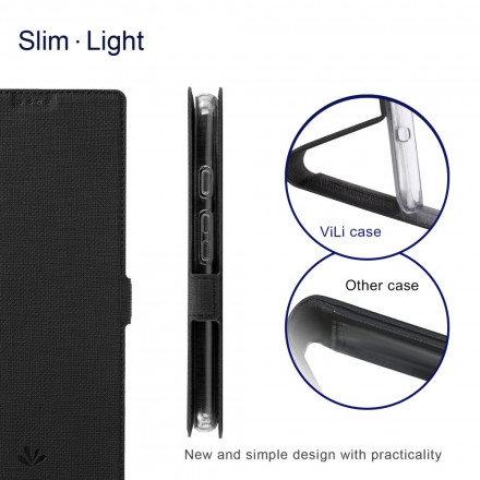 Flip Cover Google Pixel 5 Texturée VILI DMX Flip Cover Google Pixel 5 Texturée VILI DMX