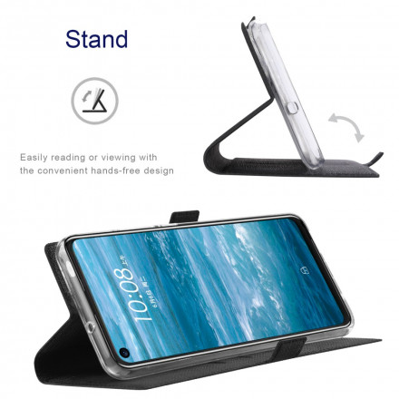 Flip Cover Google Pixel 5 Texturée VILI DMX Flip Cover Google Pixel 5 Texturée VILI DMX