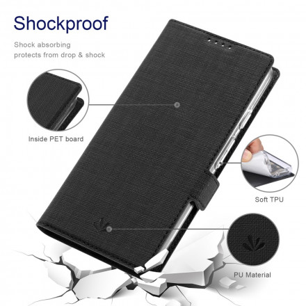 Flip Cover Google Pixel 5 Texturée VILI DMX Flip Cover Google Pixel 5 Texturée VILI DMX