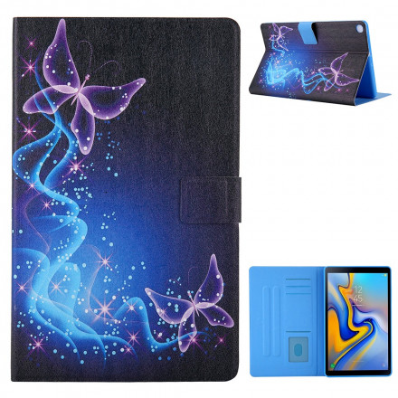 Housse Samsung Galaxy Tab A7 (2020) Papillons Colorés Housse Samsung Galaxy Tab A7 (2020) Papillons Colorés