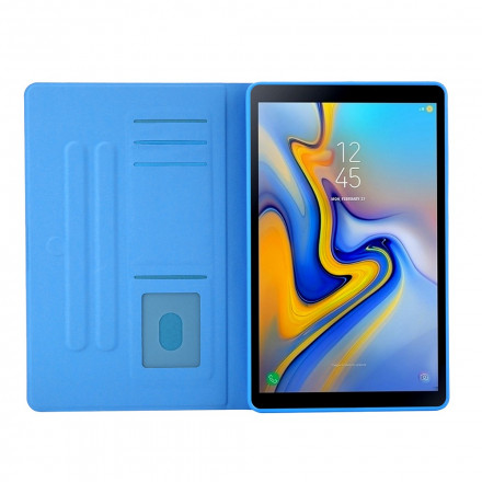 Housse Samsung Galaxy Tab A7 (2020) Papillons Colorés