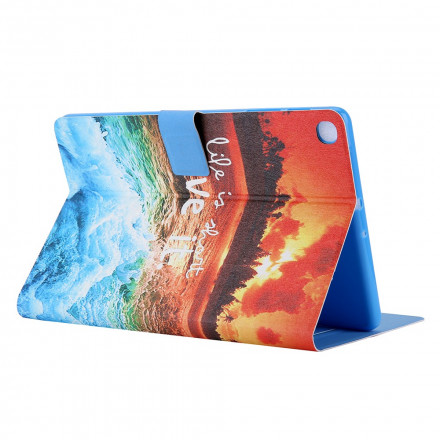 Housse Samsung Galaxy Tab A7 (2020) Life is Short Housse Samsung Galaxy Tab A7 (2020) Life is Short