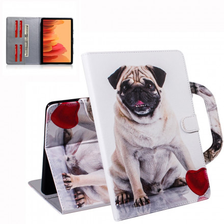 Housse Samsung Galaxy Tab A7 (2020) Chien avec Poignée Housse Samsung Galaxy Tab A7 (2020) Chien avec Poignée