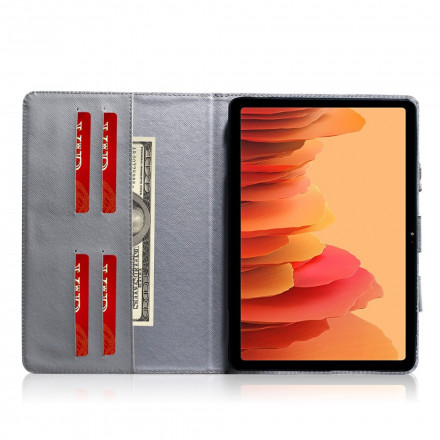 Housse Samsung Galaxy Tab A7 (2020) Loup avec Poignée Housse Samsung Galaxy Tab A7 (2020) Loup avec Poignée