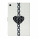 Housse Samsung Galaxy Tab A7 (2020) Coeur Enchaîné Housse Samsung Galaxy Tab A7 (2020) Coeur Enchaîné