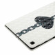 Housse Samsung Galaxy Tab A7 (2020) Coeur Enchaîné Housse Samsung Galaxy Tab A7 (2020) Coeur Enchaîné