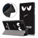 Smart Case Samsung Galaxy Tab A7 (2020) Coins Renforcés Don't Touch Me Smart Case Samsung Galaxy Tab A7 (2020) Coins Renforcés Don't Touch Me