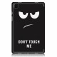 Smart Case Samsung Galaxy Tab A7 (2020) Coins Renforcés Don't Touch Me Smart Case Samsung Galaxy Tab A7 (2020) Coins Renforcés Don't Touch Me