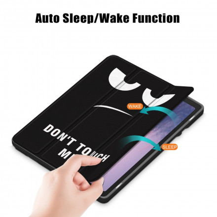 Smart Case Samsung Galaxy Tab A7 (2020) Coins Renforcés Don't Touch Me Smart Case Samsung Galaxy Tab A7 (2020) Coins Renforcés Don't Touch Me