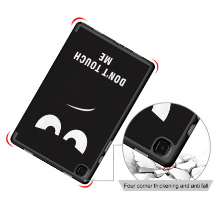 Smart Case Samsung Galaxy Tab A7 (2020) Coins Renforcés Don't Touch Me Smart Case Samsung Galaxy Tab A7 (2020) Coins Renforcés Don't Touch Me