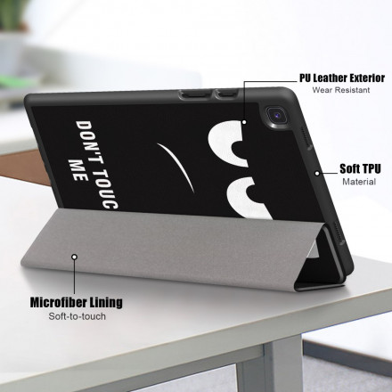Smart Case Samsung Galaxy Tab A7 (2020) Coins Renforcés Don't Touch Me Smart Case Samsung Galaxy Tab A7 (2020) Coins Renforcés Don't Touch Me