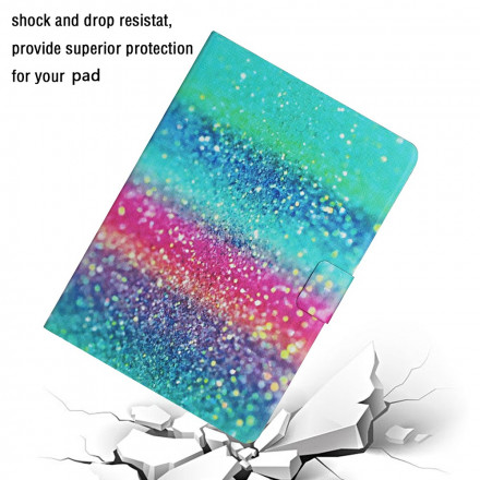 Housse Samsung Galaxy Tab A7 (2020) Élément Paillettes Housse Samsung Galaxy Tab A7 (2020) Élément Paillettes