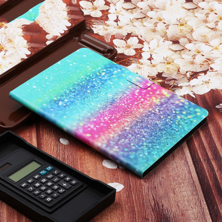 Housse Samsung Galaxy Tab A7 (2020) Élément Paillettes Housse Samsung Galaxy Tab A7 (2020) Élément Paillettes