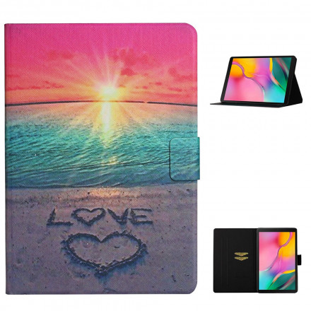 Housse Samsung Galaxy Tab A7 (2020) Sunset Love