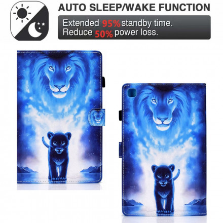 Housse Samsung Galaxy Tab A7 (2020) Rêve de Lionceau Housse Samsung Galaxy Tab A7 (2020) Rêve de Lionceau