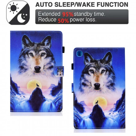 Housse Samsung Galaxy Tab A7 (2020) Loup des Montagnes Housse Samsung Galaxy Tab A7 (2020) Loup des Montagnes