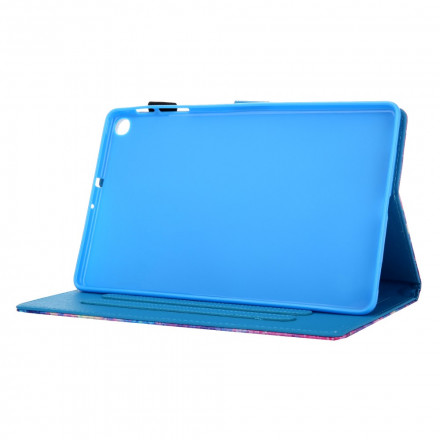 Housse Samsung Galaxy Tab A7 (2020) Chaton Marbre Housse Samsung Galaxy Tab A7 (2020) Chaton Marbre