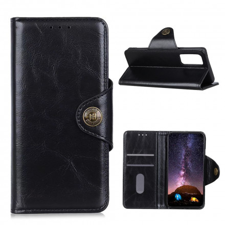 Housse Samsung Galaxy A52 5G Simili Cuir Brillant KHAZNEH Housse Samsung Galaxy A52 5G Simili Cuir Brillant KHAZNEH