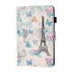 Housse Samsung Galaxy Tab A7 (2020) Tour Eiffel Papillons Housse Samsung Galaxy Tab A7 (2020) Tour Eiffel Papillons