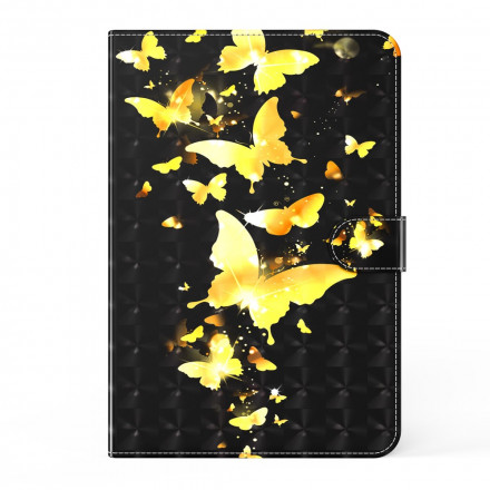 Housse Samsung Galaxy Tab A7 (2020) Papillons Spot Light Housse Samsung Galaxy Tab A7 (2020) Papillons Spot Light