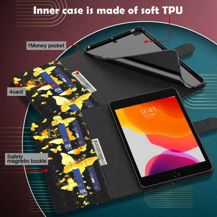 Housse Samsung Galaxy Tab A7 (2020) Papillons Spot Light Housse Samsung Galaxy Tab A7 (2020) Papillons Spot Light