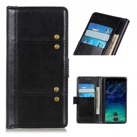 Housse Samsung Galaxy A52 5G Effet Cuir Antique Housse Samsung Galaxy A52 5G Effet Cuir Antique